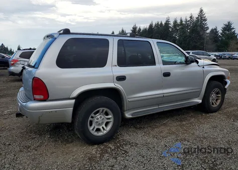 2002 Dodge Durango Slt z USA, uszkodzony, nr VIN 1B4HS48NX2F214012